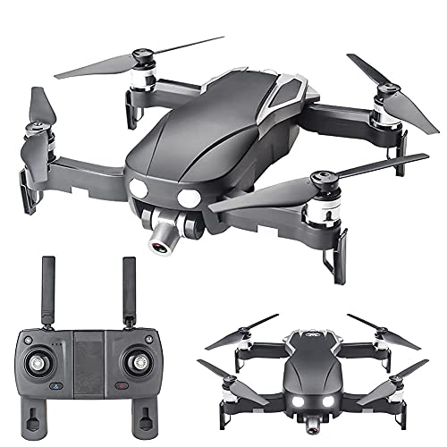 Drone con Cámara 1080P HD Camera Drone FPV Live Video Y GPS Auto Return Compact RC Quadcopter para Principiantes Y Profesionales, Modo Sin Cabeza, Vuelo Largo 25 Minutos