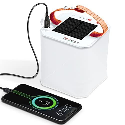 LED Camping Lantern Rechargeable, Solar Inflatable Light 4200mAh Battery Powered,USB Charger, 300LM/3 Light Modes/80H Runtime,Waterproof Portable Collapsible Lamp for Home Hiking Backpacking Hurricane LED Camping Lantern Rechargeable, Solar Inflatable Light 4200mAh Battery Powered,USB Charger, 300LM/3 Light Modes/80H Runtime,Waterproof Portable Collapsible Lamp for Home Hiking Backpacking Hurricane