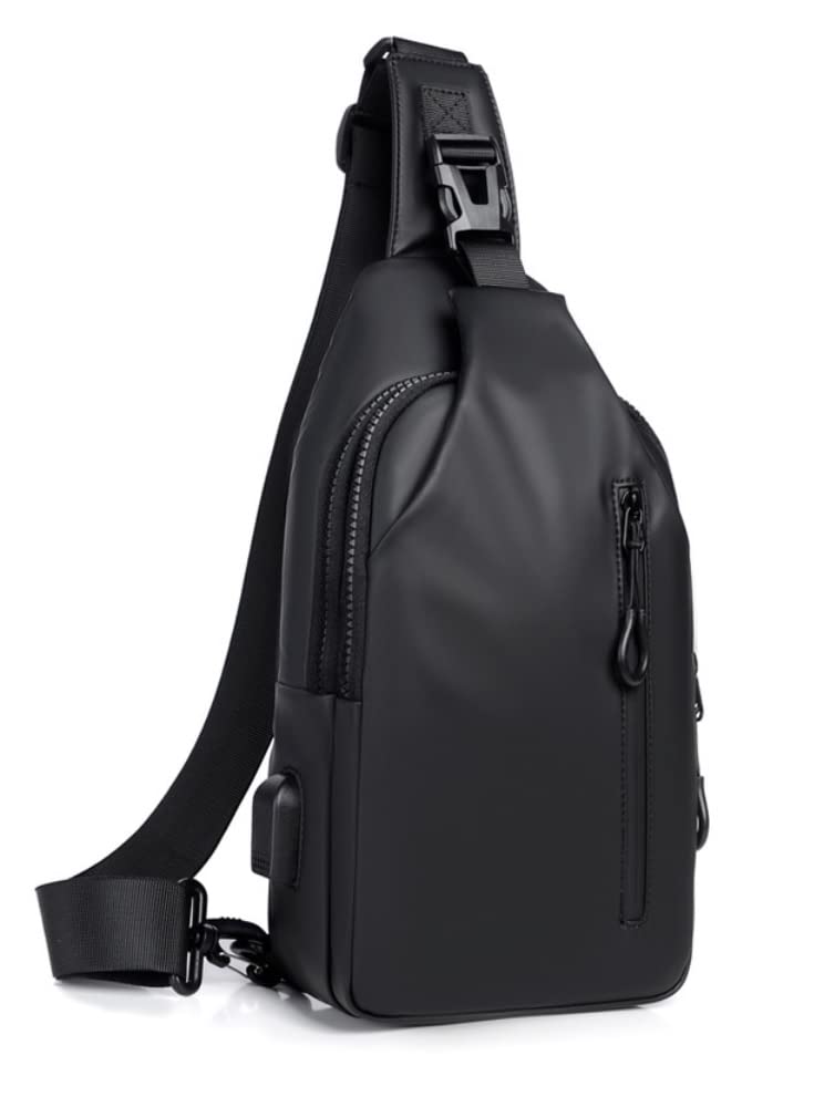 KGYMJRSling Backpack Chest Bag Shoulder Bag Waterproof Multipurpose Crossbody Casual Daypack for Travel Riding Daily Work