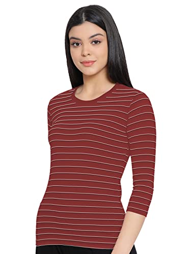 Image of Lyra Women's Cotton Regular Fit T-Shirt