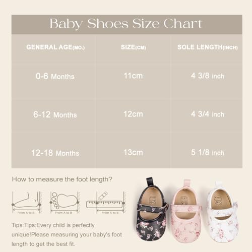 Image of Meckior Infant Baby Girl Sandals Soft Non-Slip Rubber Sole Handmade Princess Wedding Dress Shoes Toddler First Walkers