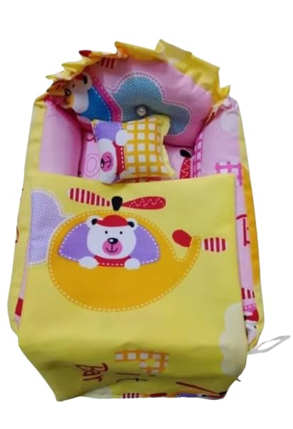 Laddu Gopal ji Cotton Summer Bister Set/gaddi Set (5-6)