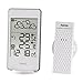 Produktbild Hama Funk-Wetterstation (EWS 850 mit Funkuhr, Wecker, Frost- und Temperaturalarm und Wettervorhersage, inkl. Außensensor, Reichweite 30 m) weiß