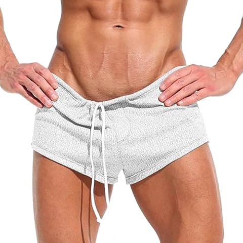 YKUYDKU Men's 3 Inch Casual Shorts Cover