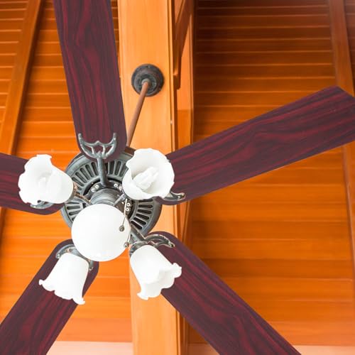 Ventilador de techo de madera de 48 pulgadas MAGICLULU de alto rendimiento 8