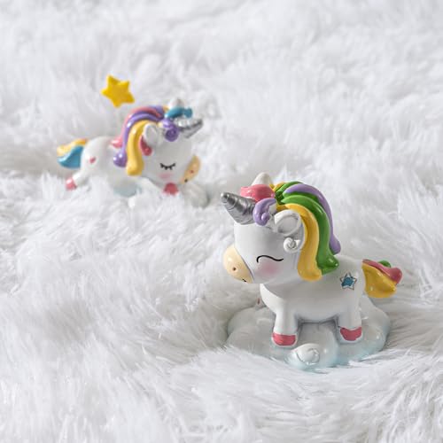 Fluffy 6x9 Rug - Nursery Rugs for Bedroom - Height Pile 1.4" Plush Rug - Fuzzy Throw Rugs Carpet for Bedroom - White