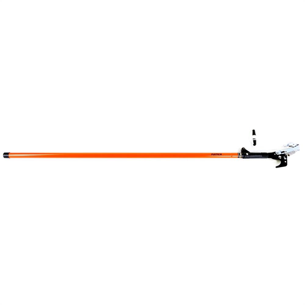 Svettatoio con sega 35cm FUXTEC FX-TAS35 troncarami cesoia telescopica su asta fino a 290 cm di altezza per segare o tagliare i rami