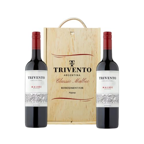 Trivento Malbec Classic Wine Gift Set Collection Personalised