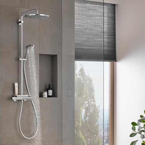 GROHE Vitalioflex - Metallbrauseschlauch (1500 mm, verstärkte Ausführung, knickfest, hitzebeständig), chrom, 27505001
