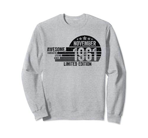 Regalo De Cumpleaños, Impresionante Desde Noviembre 1961 Sudadera