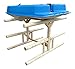 5-Place 1 Paddleboat + 2 Canoes + 2 Kayak/SUP Log Racks, Boat Stands, Kayak Racks for Outdoor Storages, SUP Storage Rack, Canoe Boat Storage for Garage Organization, Canoe Paddle Holder - Natural