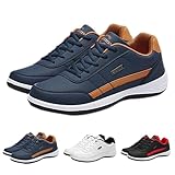 OrthoX Ergonomic Pain Relieving Comfort Shoes, Unisex Outdoor Shoes, Lightweight Breathable Trainers Running Shoes, azul, 42 EU
