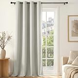 Deconovo Cortina Opaca Térmica para Salón y Dormitorio, 1 Panel Aislante Frío...