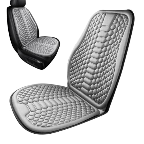 Cojín de asiento transpirable de 19,29 x 43,31 pulgadas confeccionado en algodón