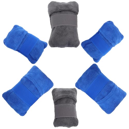 ERINGOGO 6 Piezas Desarenador Arena De Viaje Arena De Playa Bolsa Pequeña De Arena Bolsa De Polvo De Arena Guantes De Playa Guantes De Saco De Arena Removedor De Arena Algodón