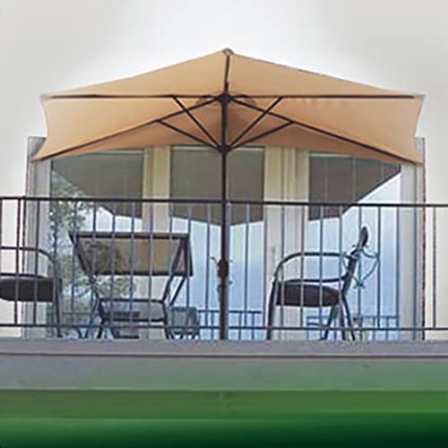 Parasol exterior CLSDRZC con protección UV reforzada y sistema de fácil montaje para terrazas 7