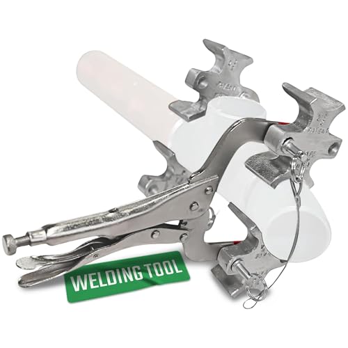 Image of Welders 3rd Hand – Portable Pipe Welding Clamp & Alignment Tool for Butt Welds – Versatile Pipe Fitting Clamp, Welding Pliers, Vise Clamps, Pipefitter Tools – Lightweight Multifunction Tool by Sawyer