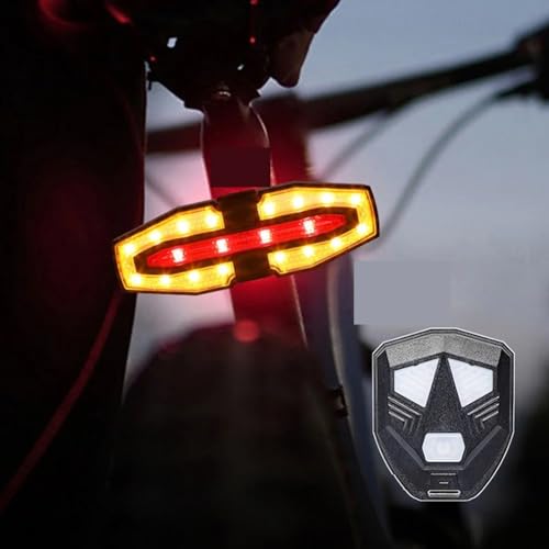 Luz trasera de señal giro con advertencia inteligente para patinetes M365 Pro 2 2