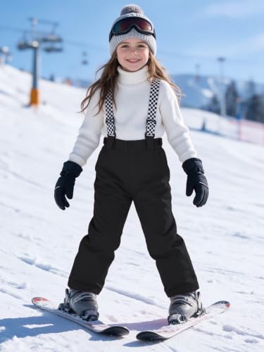 WOWULOVELY Kids Snow Bib Overalls
