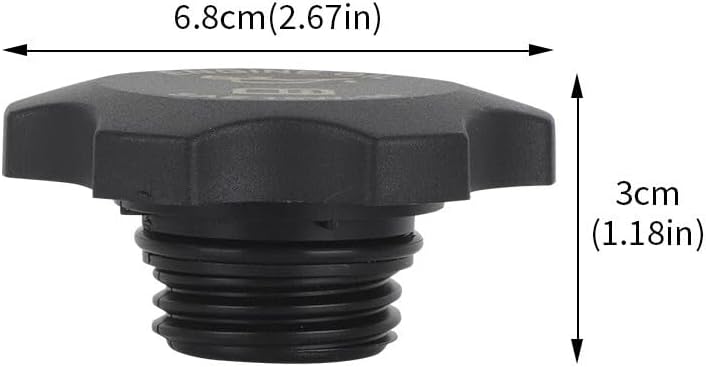Miniatura 3 de Tapa de llenado de aceite de motor para Dodge Ram Jeep Chrysler, 1997-2003 Ram 1500 2500 3500, Wrangler, Cherokee, Caravan, Dakota, Durango,