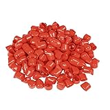  New Lon0167 200 embouts En vedette isolés par efficacité fiable PVC rouge à extrémité ronde de diamètre 18 mm de la taille 18 mm des PCs 20mm(id:794 58 bd 16d)