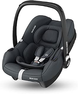 Maxi-Cosi CabrioFix i-Size, i-Size Baby Car Seat, Group 0+ Car Seat, from 40 up to 75 cm, 0-12 kg, Essential Graphite