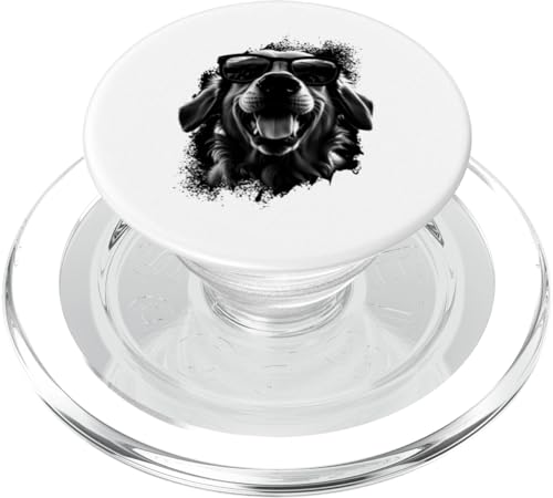 Pet Animals Lover Funny Design Golden Retriever Dog PopSockets MagSafe
