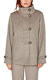 esprit wolljacke rot Feminine Wolljacke mit Dufflecoat Details und ausgestellter A-Silhouette