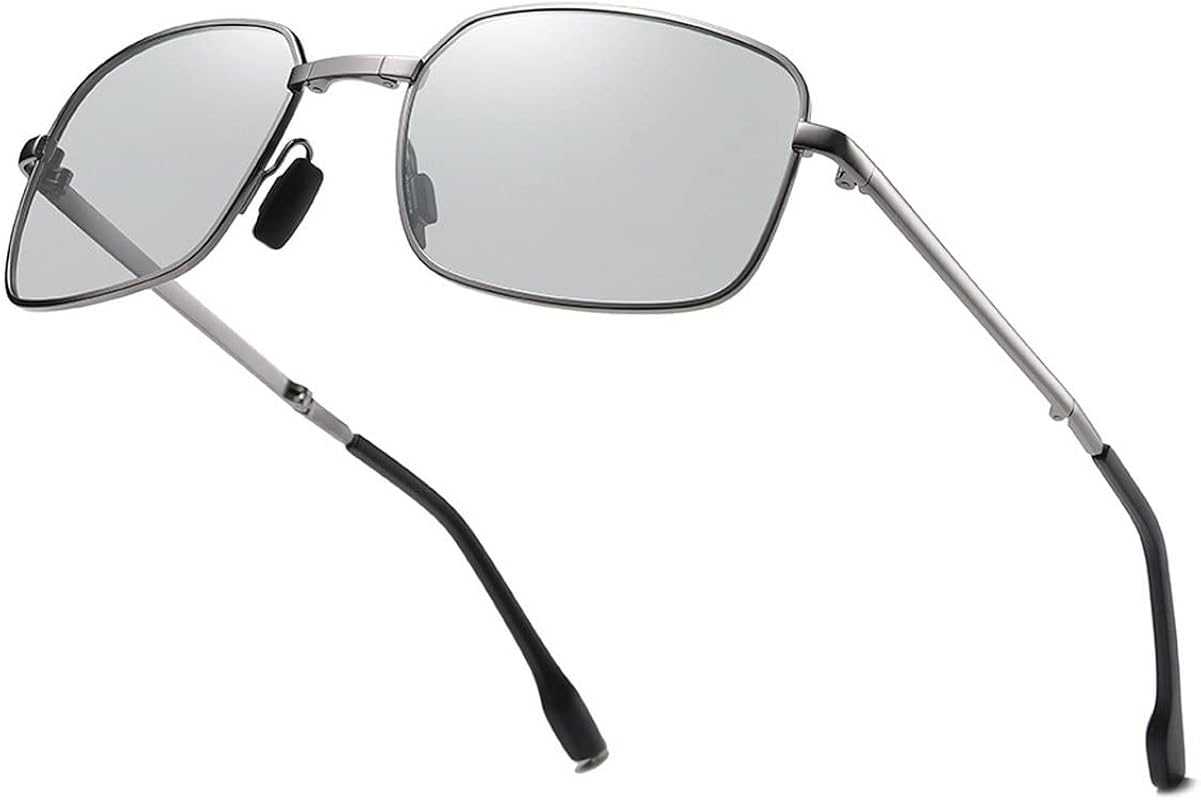 Miniatura 3 de Lentes de sol plegables de transición para hombre, lector de lentes deportivos con lentes fotocromáticos, UV400, no bifocales