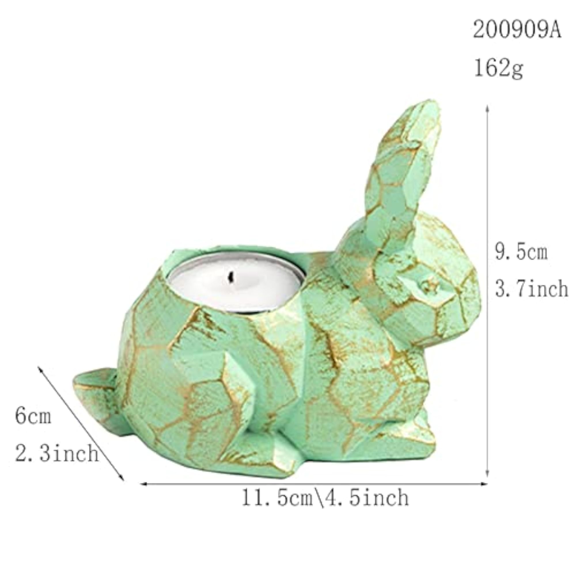 Tealight Candleholder Statue for Desktop
