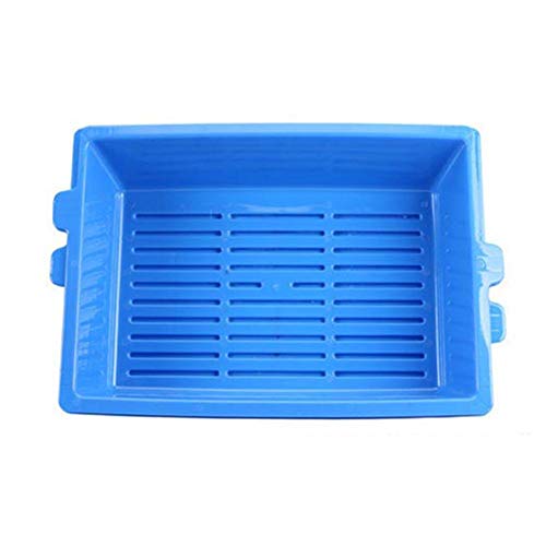 hnnew Pet Collar 3 Piezas/Set de Bandeja de Inodoro para Gatos Caja de Arena entrelazada para la Cama de la Caja de la Bandeja de la Mascota Suministros para Mascotas