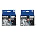 2 X Epson 252XL, Black Ink Cartridge, High Capacity (T252XL120)
