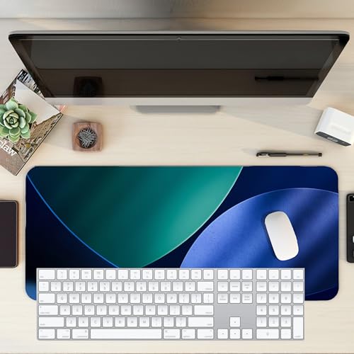Image of XL Extended Gaming Mouse Pad | XXL Large Desk Mat 60x30cm for Laptop & PC | Non-Slip Rubber Base, Waterproof, Durable & Smooth Surface | Office, Gaming & Study, asthetic