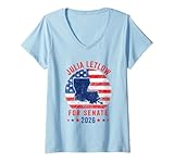 Women's Julia Letlow 2026 for U.S. Senate - Louisiana Republican V-Neck T-Shirt