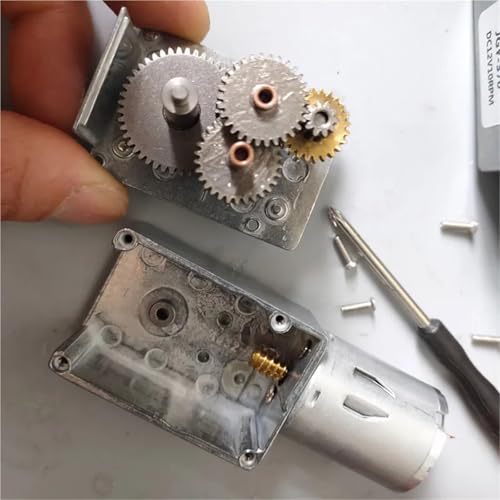 Moteur à engrenage à vis sans fin pour bloquer les charges sans électricité - 7