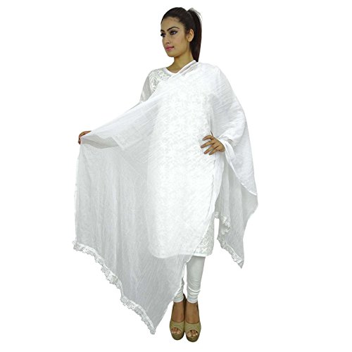 Ibaexports Chiffon Blend Neck Wrap Indian Dupatta Chunni Long Stole Throw Tassel Scarf #TOP2