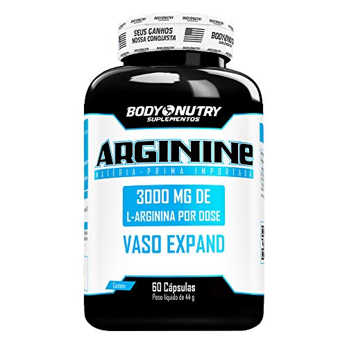 Arginine - 60 Cápsulas - Body Nutry, Body Nutry