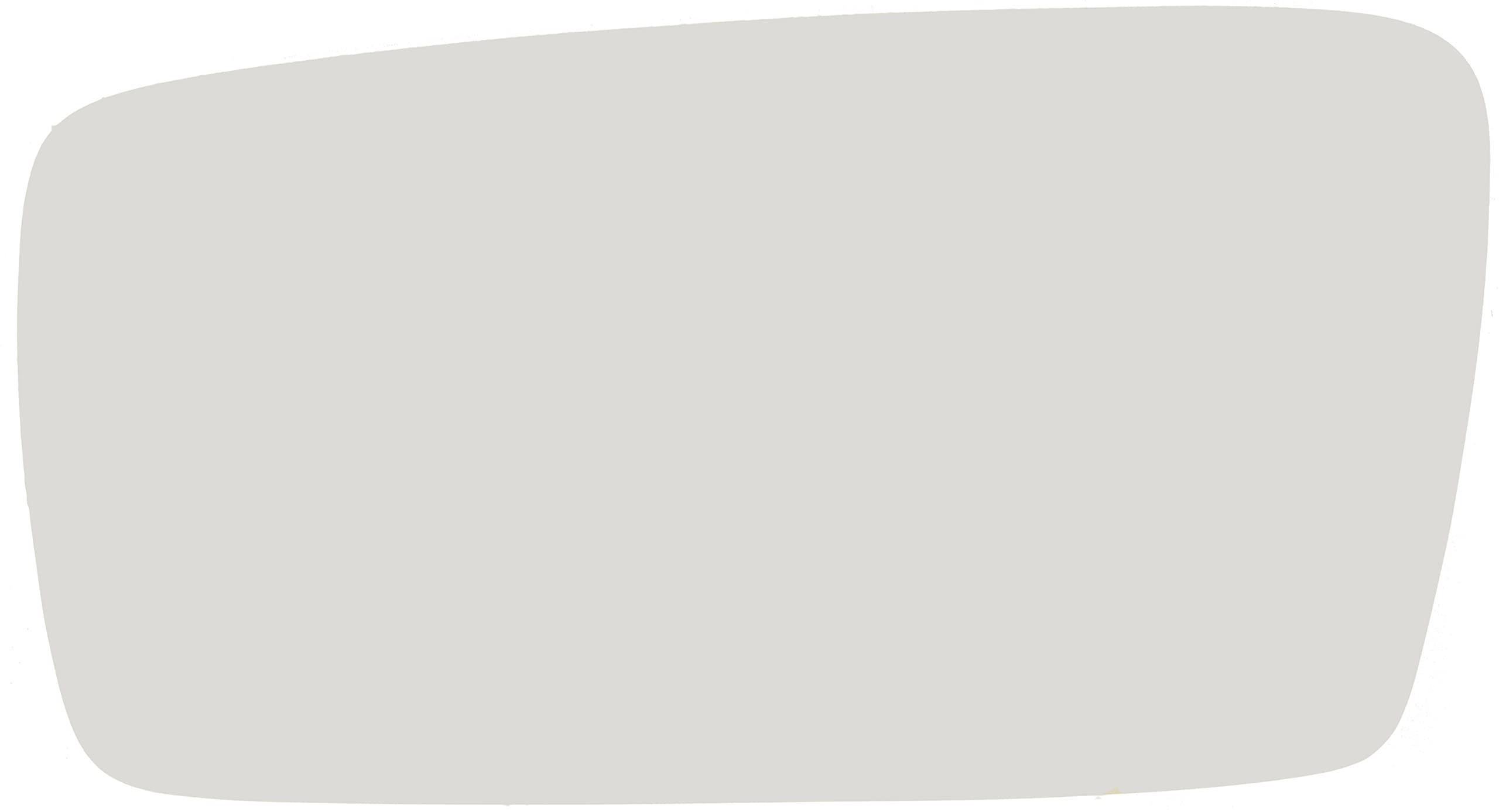 Taros Trade 57-0548-L-106254 Glass Rearview Mirror without Plastic Holder with Adhesive Tape