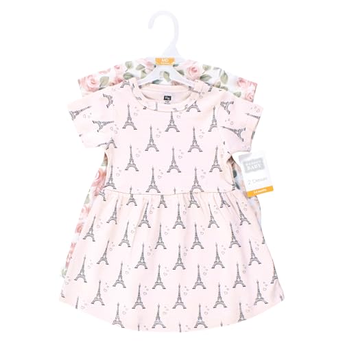 Image of Hudson Baby Girls Cotton Dresses