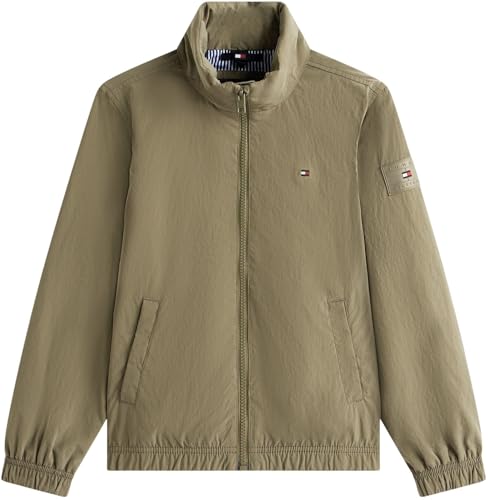 Veste Tommy Hilfiger Garçon blouson solide anti-vent pour protéger votre enfant - 7