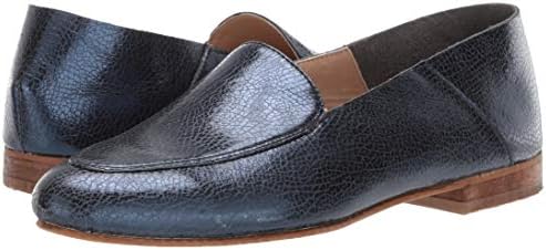 KAANAS Women's PISA Metallic Flat Loafer Slide Shoe Pump, Blue, 10 Regular US | Image 6