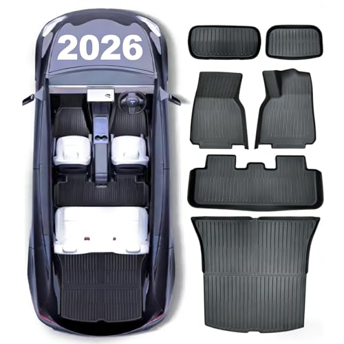 Amazon.co.jp: CHIYLE フルセット フロアマット for 新型 Tesla Model