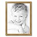 ArtToFrames 18x24 inch Gold Foil on Pine Wood Picture Frame, WOM0066-81375-YGLD-18x24