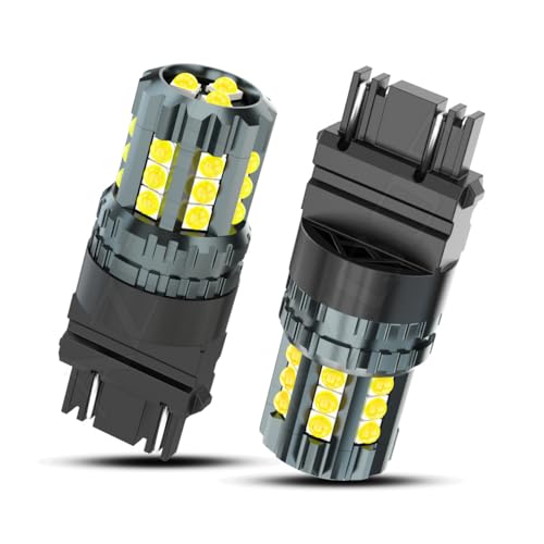 Bombillas LED reversa 3157 para GMC Sierra 1500-3500 2001-2013, 2 piezas miniatura 1