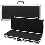HMF Mallette Armes Longues en Aluminium, etuis Rigide pour Fusil verrouillable avec Mousse...