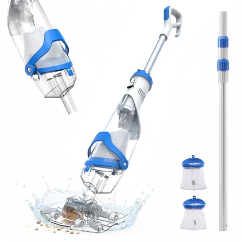 Consciot Cordless Pool Vacuum with See-through Head