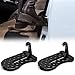 HBXJGS Car Door Step 2 Pack Foldable Roof Rack Car Step Aluminum Door Step for Car Roof Access Suitable for Most Cars, SUVs, and Trucks (Black)