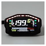 il suo indicatore di velocità digitale fornisce il monitoraggio della velocità e del numero di giri in tempo reale con un display luminoso e di facile lettura, migliorando la tua esperienza di guida, ideale per proprietari e pendolari.
