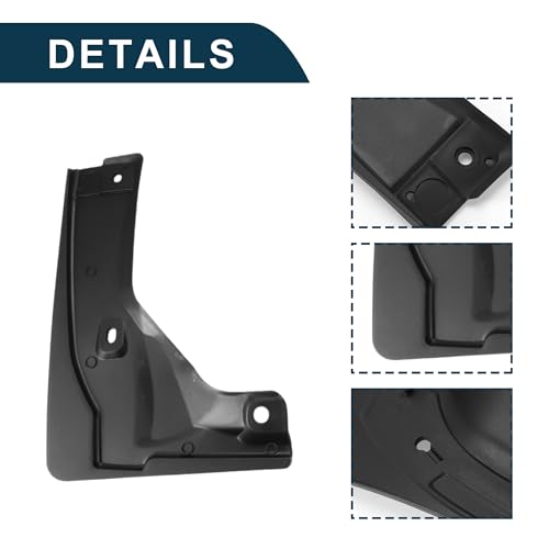 Image of Mud Flaps Splash Guards for Toyota Hiace 7 Seat 2005-2011 Front & Rear Mud Guards W /Mount Accessories