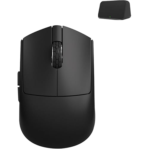 Darmoshark M5PRO Mini Wireless Gaming Mouse,Tri-Mode 8K/Bluetooth Mouse Up to 30000DPI,PAW3950 Optical Sensor Lightweight 38g,5 programmable Button,Computer Mouse for Laptop,PC,Mac-Black